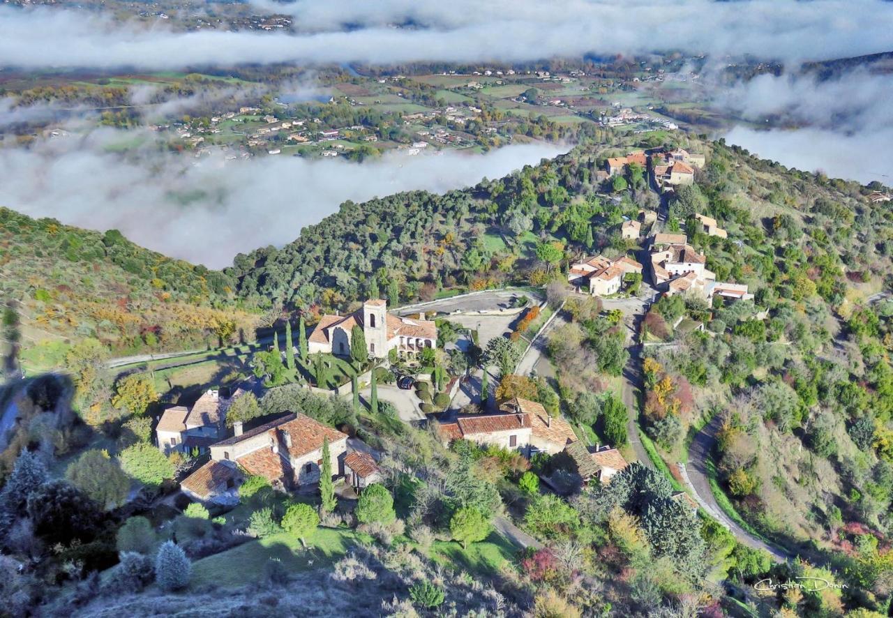 Hebergements Des Posas Sampzon Esterno foto