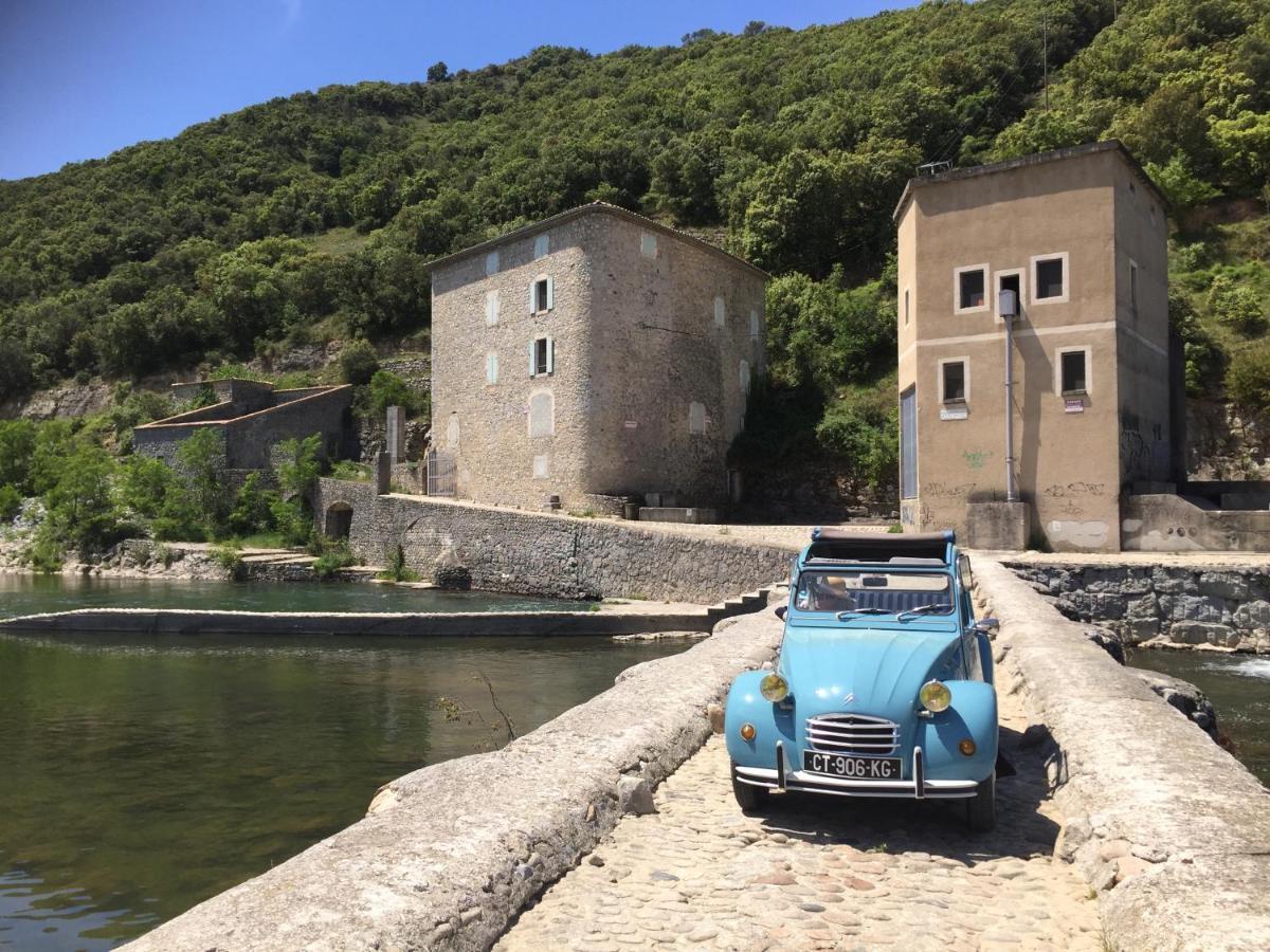 Hebergements Des Posas Sampzon Esterno foto