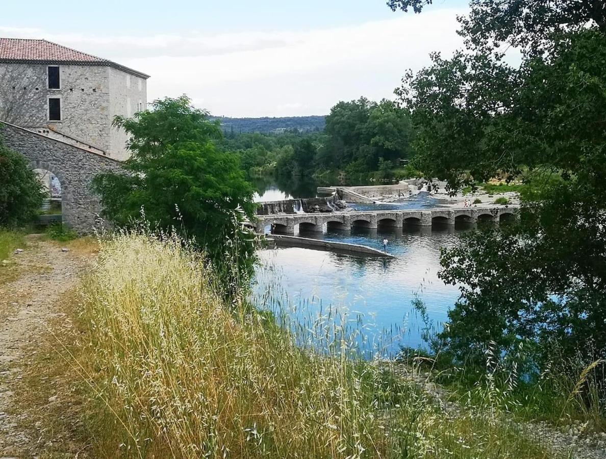 Hebergements Des Posas Sampzon Esterno foto